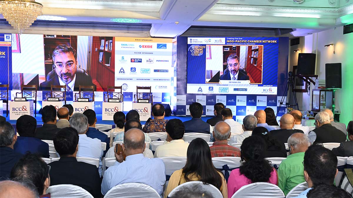 A glimpse from Shri Mayank Joshi's virtual special address on the 2nd Day of the conclave, 29th September 2023.
