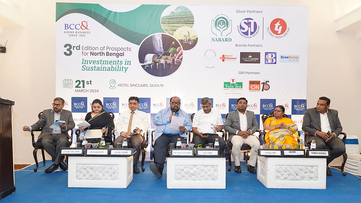  Sectora l Session on Business Prospects for North Bengal: L- R: Mr. Jayanta Saha