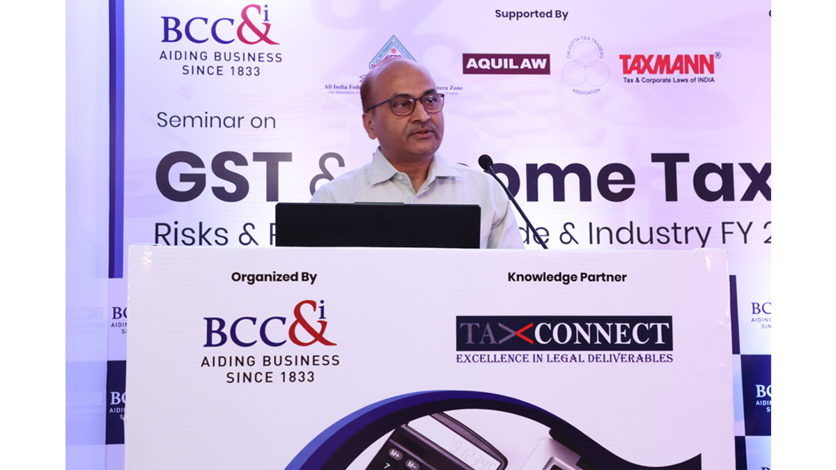 Address by Guest of Honour, Sri Manoj Kedia, IRS, Principal Commissioner, Kolkata North CGST & CX Commissionerate, Central Board of Indirect Taxes & Customs, on GST @ FY 2024-25: Major foreseen critical issues in light of various Trade & Industry Representation : A Departmental Perspective