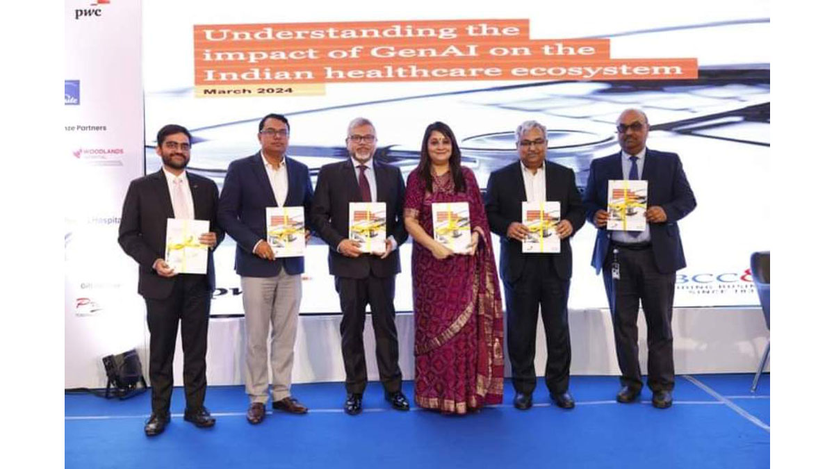  Release of Thought Paper by PwC (L-R) Mr. Sayantan Chatterjee