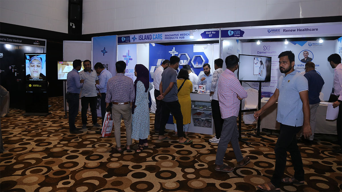 Enthusiastic visitors at the 2nd International Health and Wellness Expo on 5th and 6th October, 2023