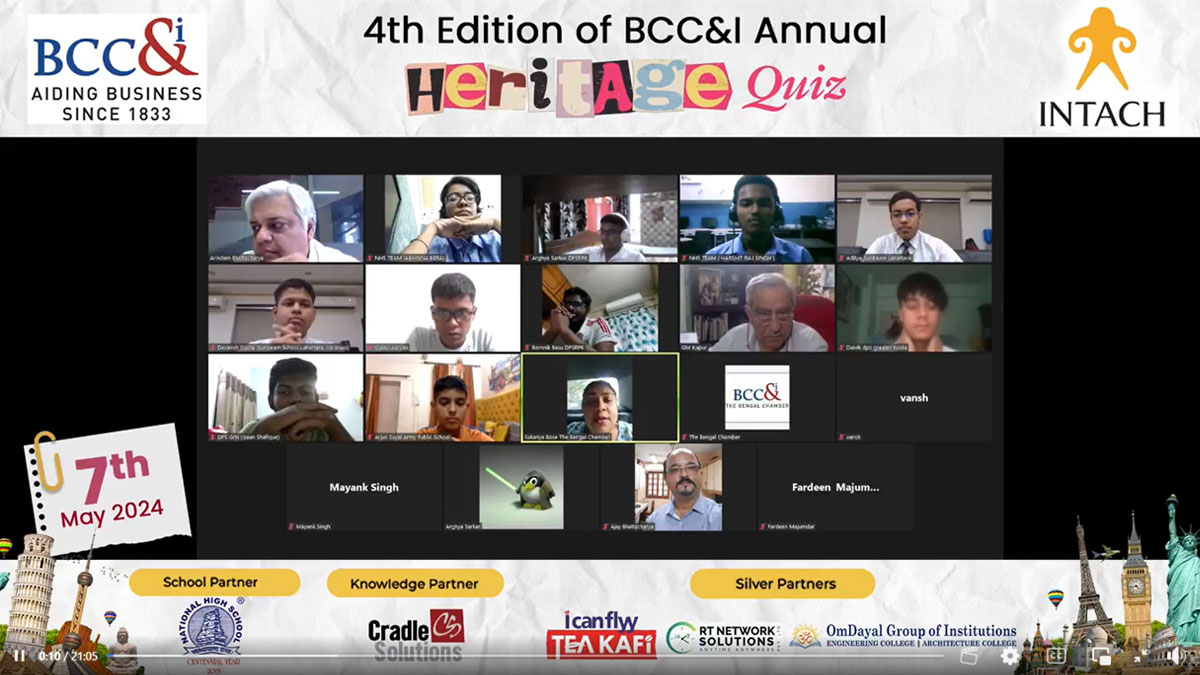  4th edition of Annual Heritage Quiz 2024 in progress