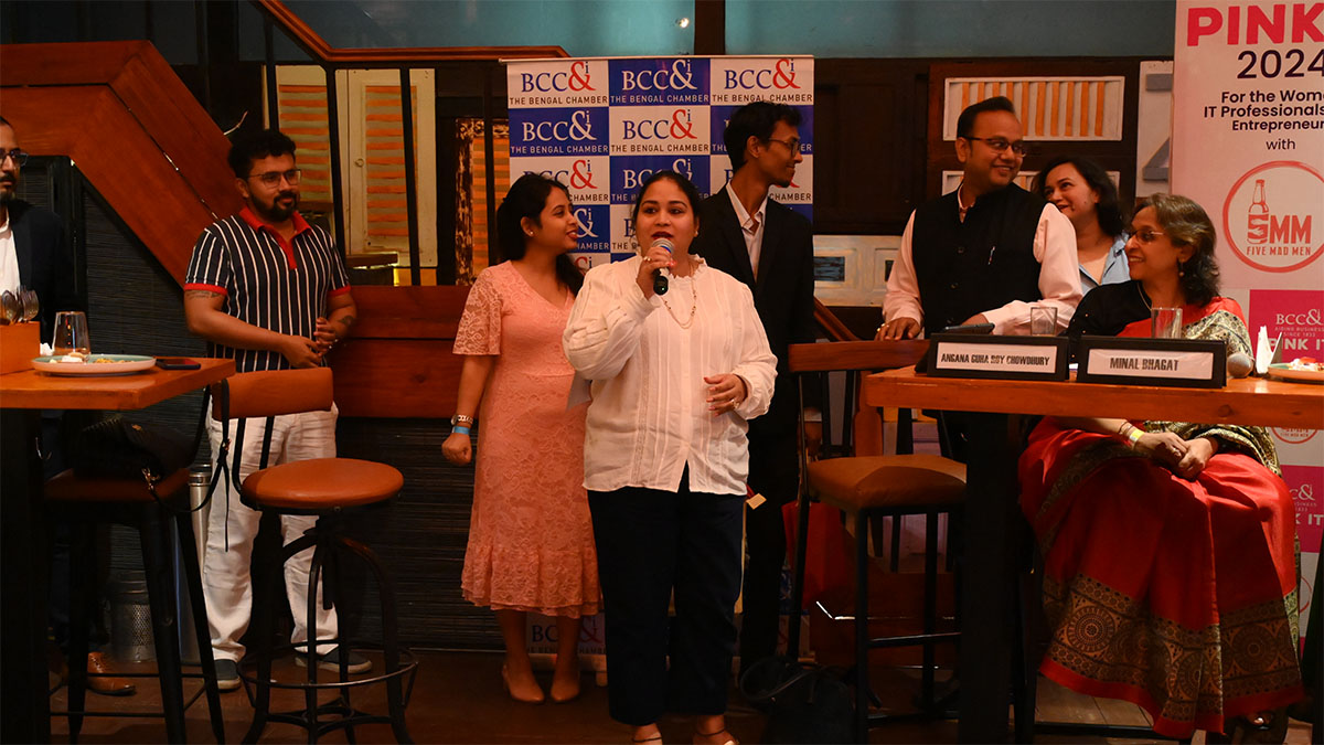 Ms. Joita Sen, Director – Marketing & Design, Senco Gold Ltd. addressing the participants.