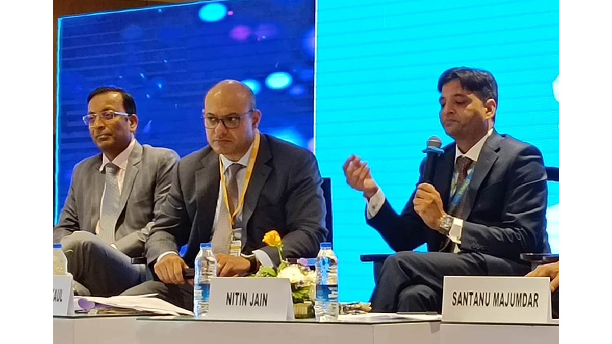 Mr Nitin Jain, Managing Director, Vice President India & South East Asia, Vesuvius India Limited during the panel discussion
