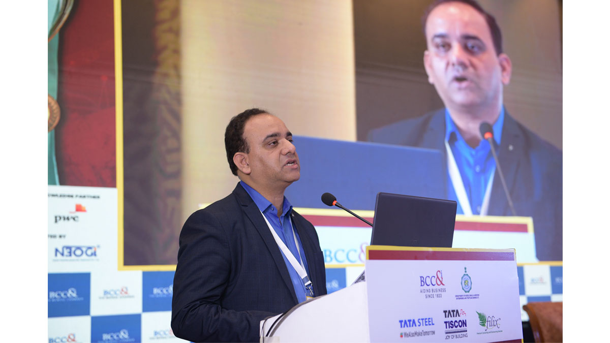 Mr. Gaurav Mathur, CEO, Filix Consulting Pvt Ltd speaking on Harnessing Digital Transformation