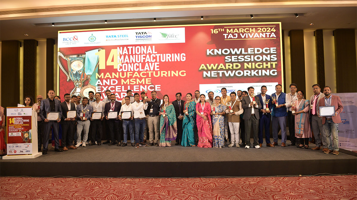 MSME Excellence Award winners at the event