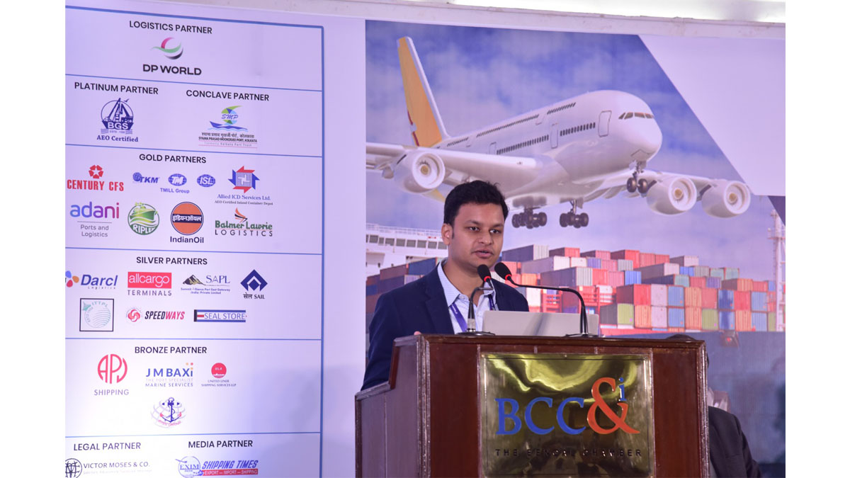 Session Chairperson Mr Ashutosh Jaiswal, President - International Business Division & Logistics, Century Plyboard (India) Limited conducted Technical Session I on “Focus Bengal - A Road Map For Development of the 13th edition of the Annual Shipping and Logistics Conclave 2024