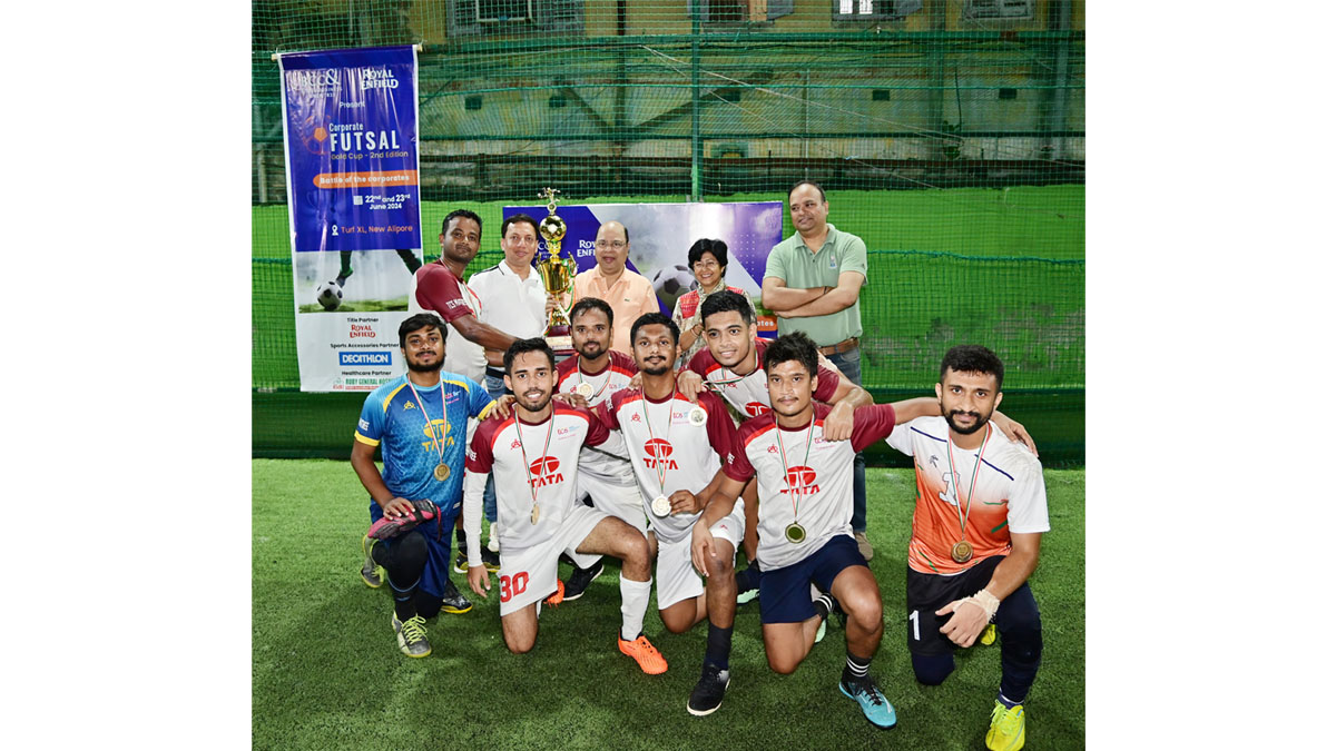 The Bengal Chamber Corporate Futsal Gold Cup - 2nd Edition 2nd Runner-up Team - Tata Consultancy Services