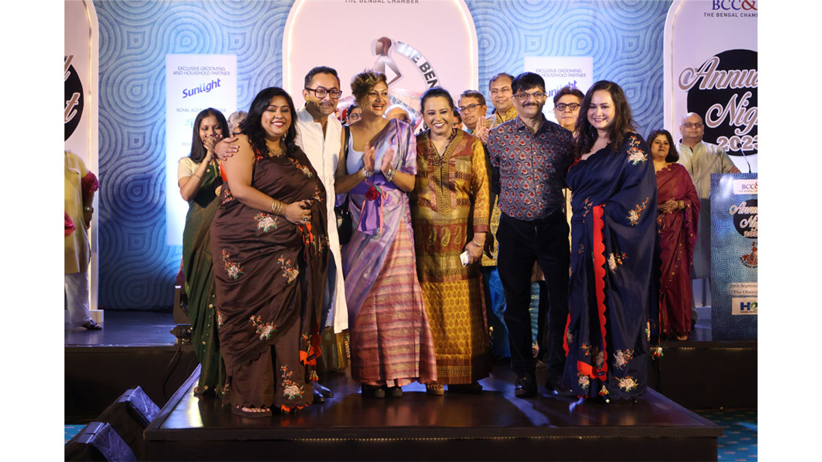 Ms. Shubha Kenworthy, a Renowned Fashion Choreographer, Mr. Amalin Dutta and Ms. Kanaklata Dutta of Sharbari’s Studio, and Mr. Abhishek Ray of A Square Creations helped us plan Defile de mode – a specially curated Runway walk on the occasion of BCC&I’s Annual Night 2023.