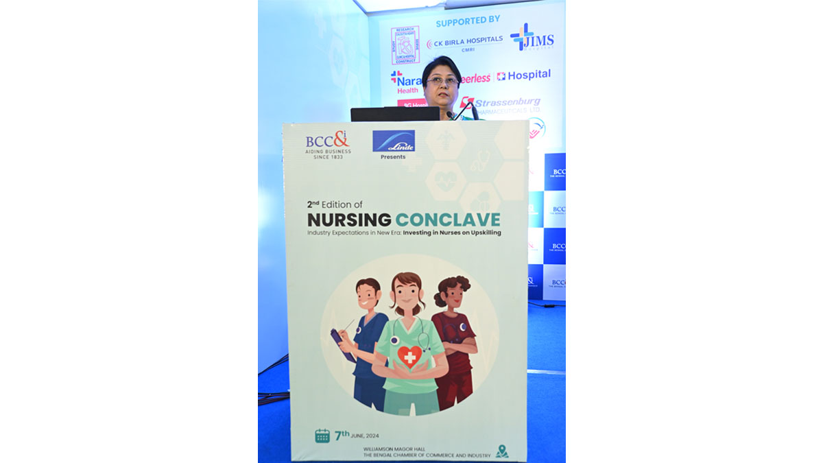 Address by Special Guest, Ms. Madhukari Ray, Nursing Director, Apollo Eastern Zone