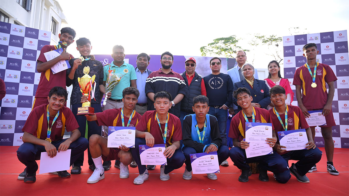 Runner-Up Team from 5-A-Side football team-Group-A - Schools- Army Public School (Sukna)