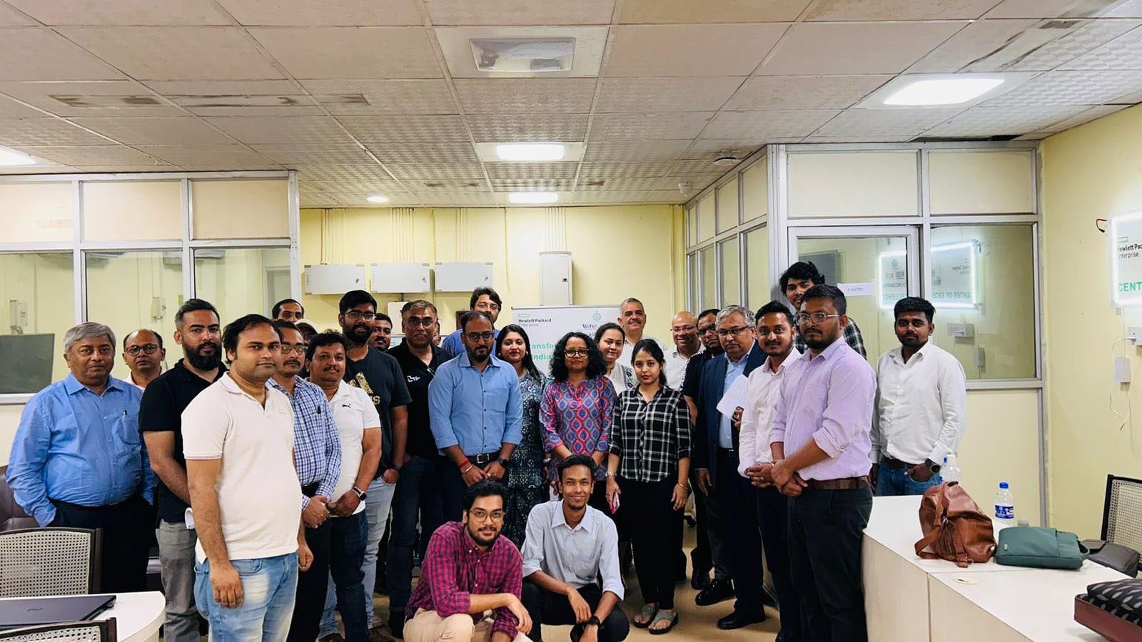 President, BCC&I and Mentors and Incubatees of Webel-BCC&I Tech Incubation Centre together in a group snapshot